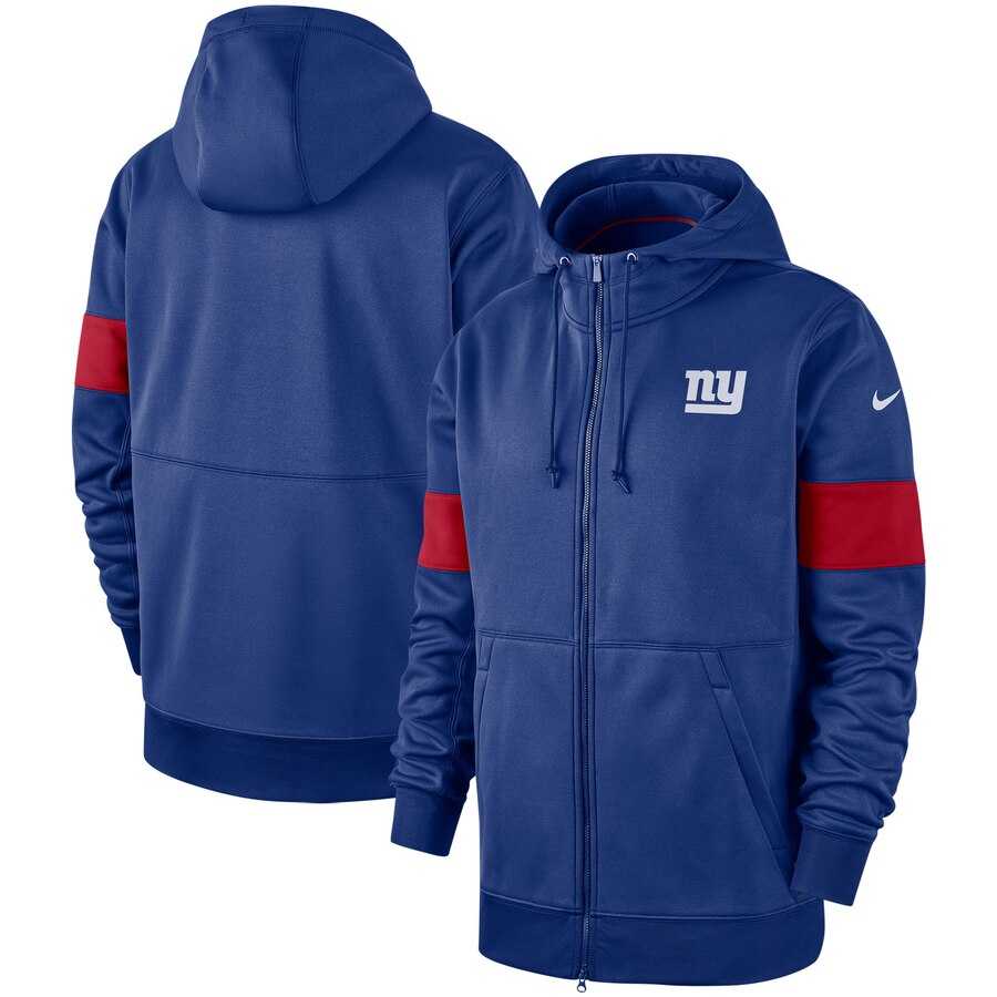 New York Giants Nike Sideline Performance Full Zip Hoodie Royal,We sell and wholesale New York Giants Nike Sideline Performance Full Zip Hoodie Royal on line form chian!